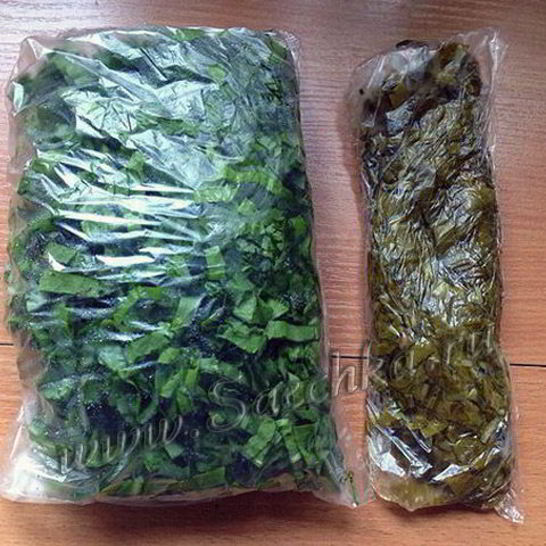 Рецепт заготовки щавеля на зиму