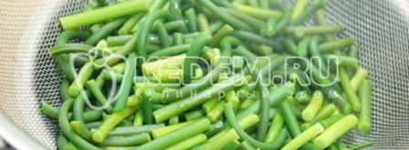 закусочные чесночные стрелки. Шаг 7