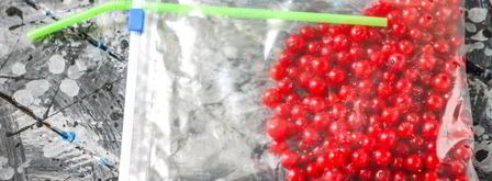 заморозка красной смородины на зиму. Шаг 9