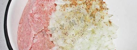 беляши без дрожжей с мясом. Шаг 8