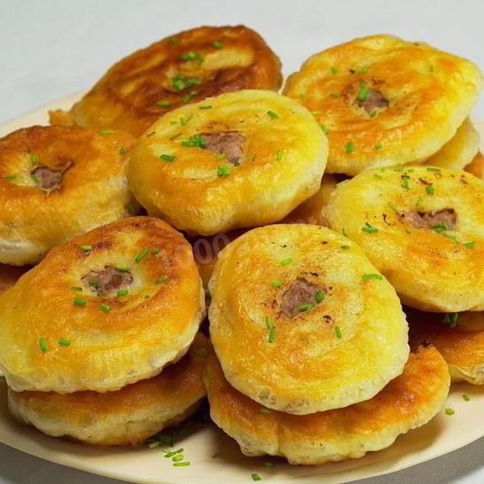 Рецепт беляшей из теста на опаре