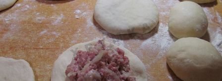 беляши в хлебопечке с мясом. Шаг 13