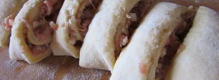 ленивые беляши на творожном тесте. Шаг 4