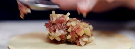 тесто для вак беляшей в духовке. Шаг 7