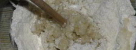 заварное тесто для беляшей. Шаг 4