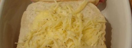 бгорячие бутерброды с ветчиной крок-месье. Шаг 6