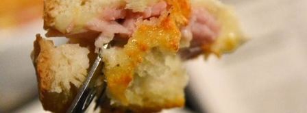 бгорячие бутерброды с ветчиной крок-месье. Шаг 9