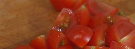 брускетта с чечевицей, фетой и цукини. Шаг 5