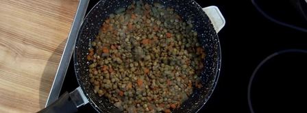 брускетта с чечевицей. Шаг 3