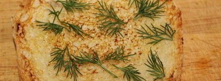 брускетта с крабом и авокадо. Шаг 5