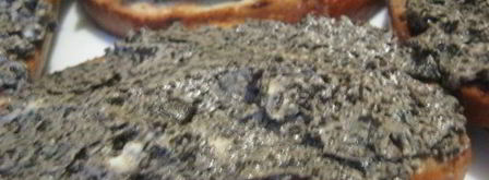 брускетта с кремом из маслин и помидорами. Шаг 9