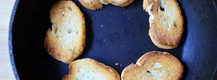 брускетта с маринованным перцем и фетой. Шаг 3