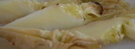 брускетта с помидорами-гриль и артишоками. Шаг 8