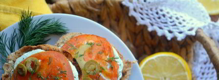 брускетта с сельдереем и томлеными помидорами. Шаг 6