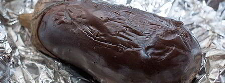 брускетта с запеченным баклажаном. Шаг 4