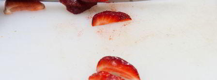 брускетты с клубникой и маскарпоне. Шаг 4