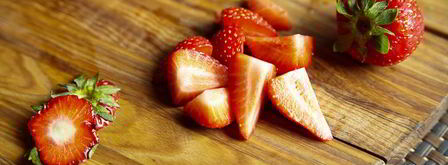 брускетты с рикоттой и клубникой. Шаг 5