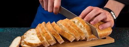 итальянская брускетта с прошутто. Шаг 3