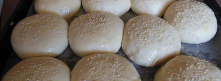 булочки для домашних гамбургеров. Шаг 12