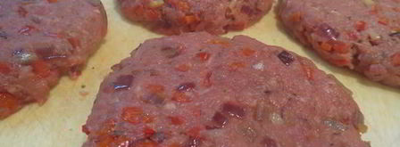 бургер по-кадженски с соусом из хрена и сметаны. Шаг 4