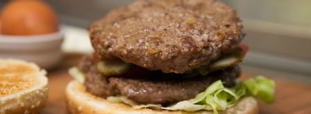 бургер с двумя котлетами. Шаг 10