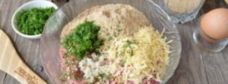 бургер с фрикадельками. Шаг 3