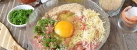 бургер с фрикадельками. Шаг 4