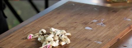 бургер с говядиной и чатни из красной смородины. Шаг 4