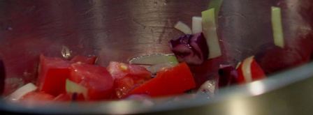 бургер с судаком и краснокочанной капустой. Шаг 5