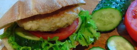 домашние гамбургеры с куриными котлетками. Шаг 6