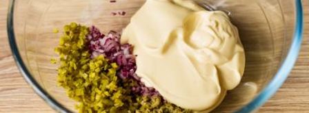 фишбургеры с соусом тартар. Шаг 3