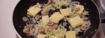 гигантский швейцарский бургер с грибами. Шаг 17