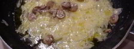 гигантский швейцарский бургер с грибами. Шаг 18