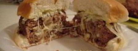 гигантский швейцарский бургер с грибами. Шаг 21