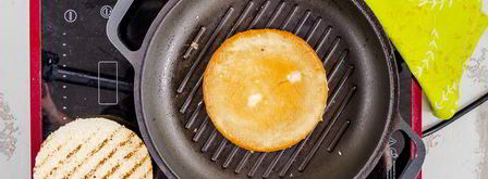 классический бургер с луком фри. Шаг 8