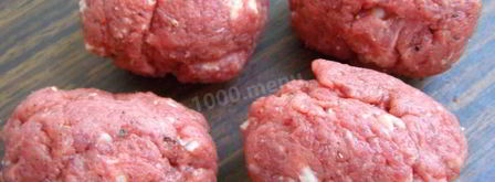 котлета для гамбургера. Шаг 9