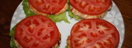 куриные бургеры с овощами. Шаг 7