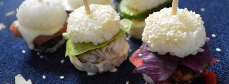 мини суши-бургеры. Шаг 6