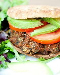 Вегетарианские бургеры с фасолью