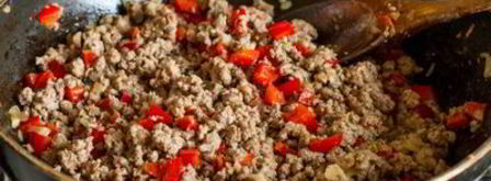 буррито с говядиной и красной фасолью. Шаг 8