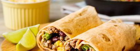 буррито с говядиной и красной фасолью. Шаг 15