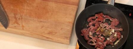 буррито с говядиной и сырным соусом. Шаг 7