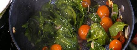 буррито с индейкой, беконом и шпинатом. Шаг 6