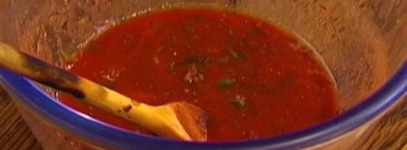 буррито с индейкой, помидорами и сыром. Шаг 10