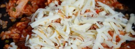 буррито с курицей и рисом. Шаг 6