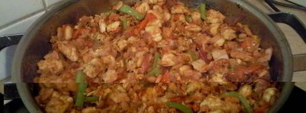 буррито с курицей и томатным соусом. Шаг 6