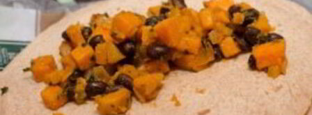 буррито с овощами. Шаг 4