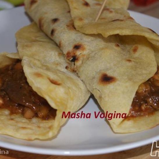 Рецепт буррито с телятиной