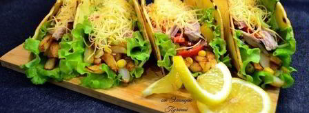 буррито с тунцом. Шаг 14