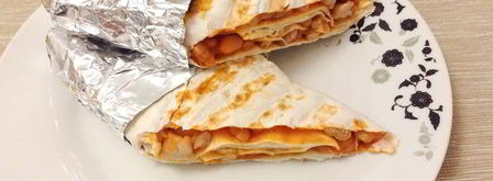 буррито со свининой и фасолью. Шаг 12